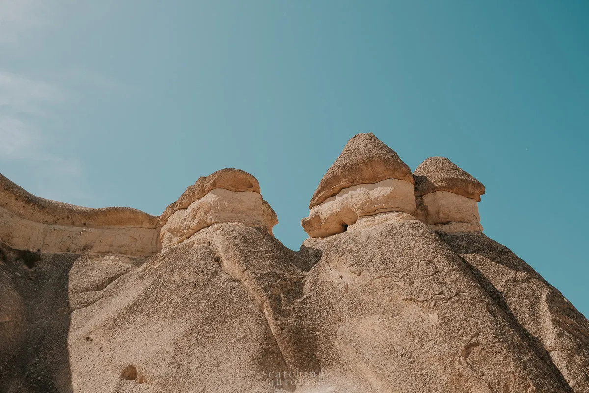 Unique volcanic formations at Pasabag Valley