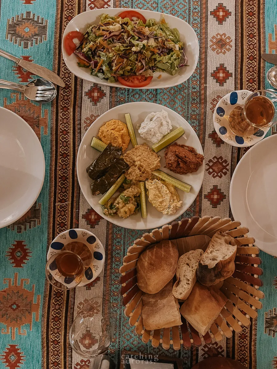 Mezze Platter in Cappadocia