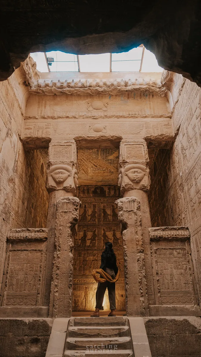 The Temple of Hathor in Dendera