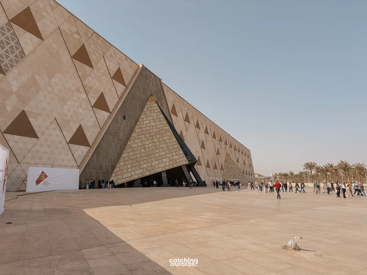 The Grand Egyptian Museum in Giza