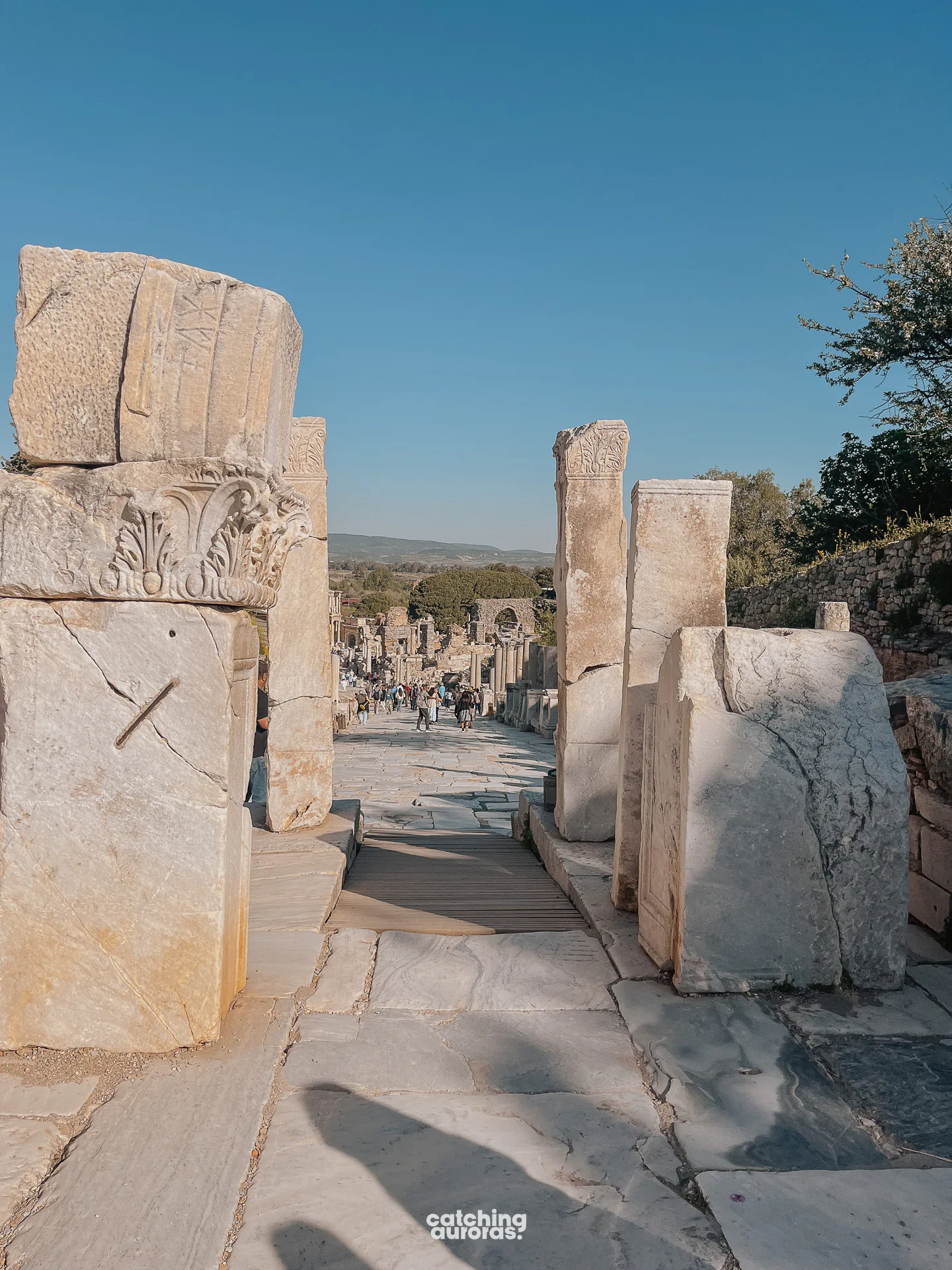 The Hercules Gate in Ephesus Ancient City