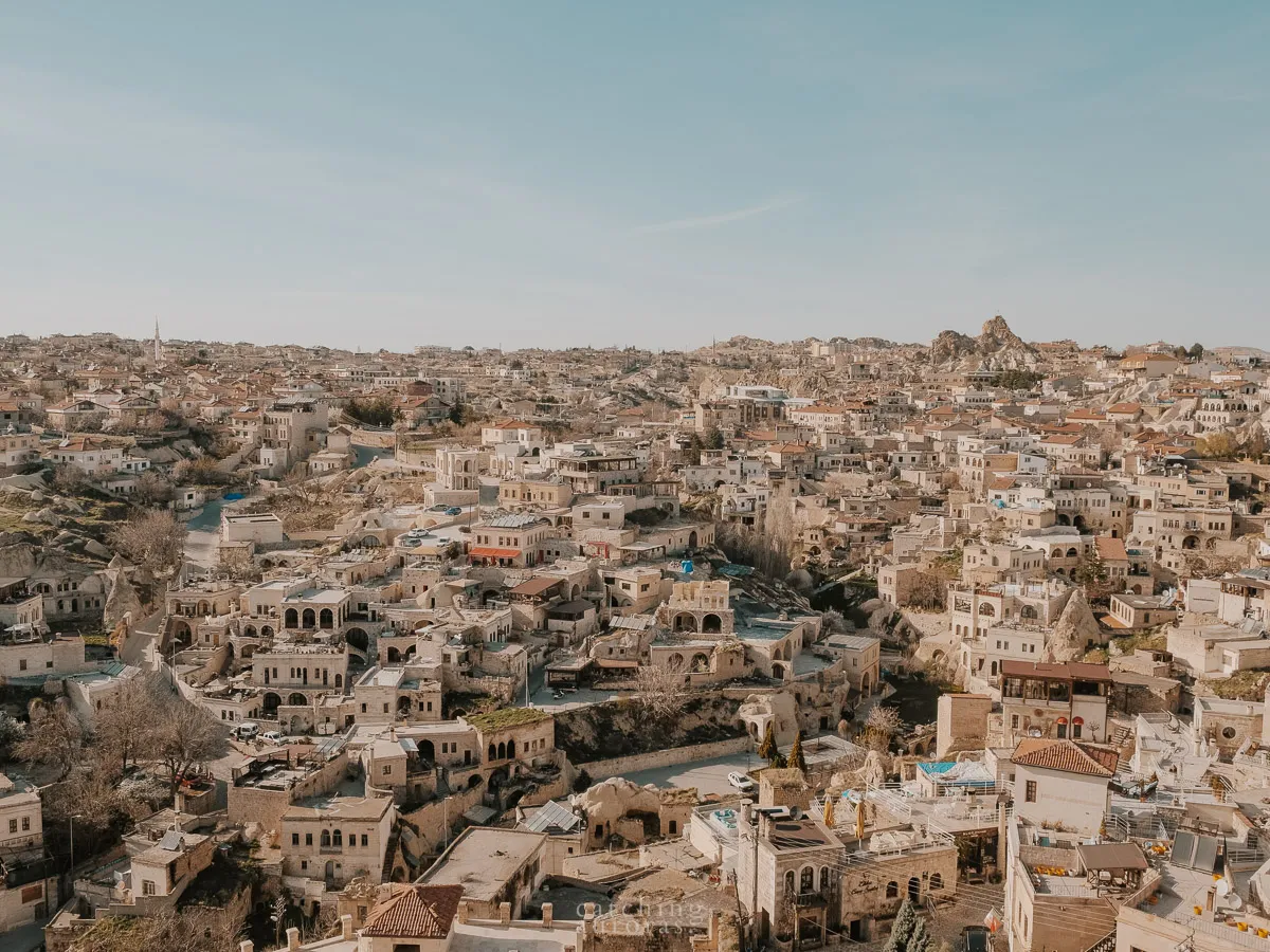 View of Ortahisar from Ortahisar Castle