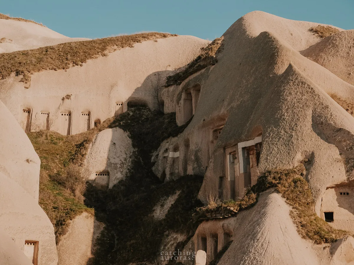 The pigeon coups in Pigeon Valley, Cappadocia