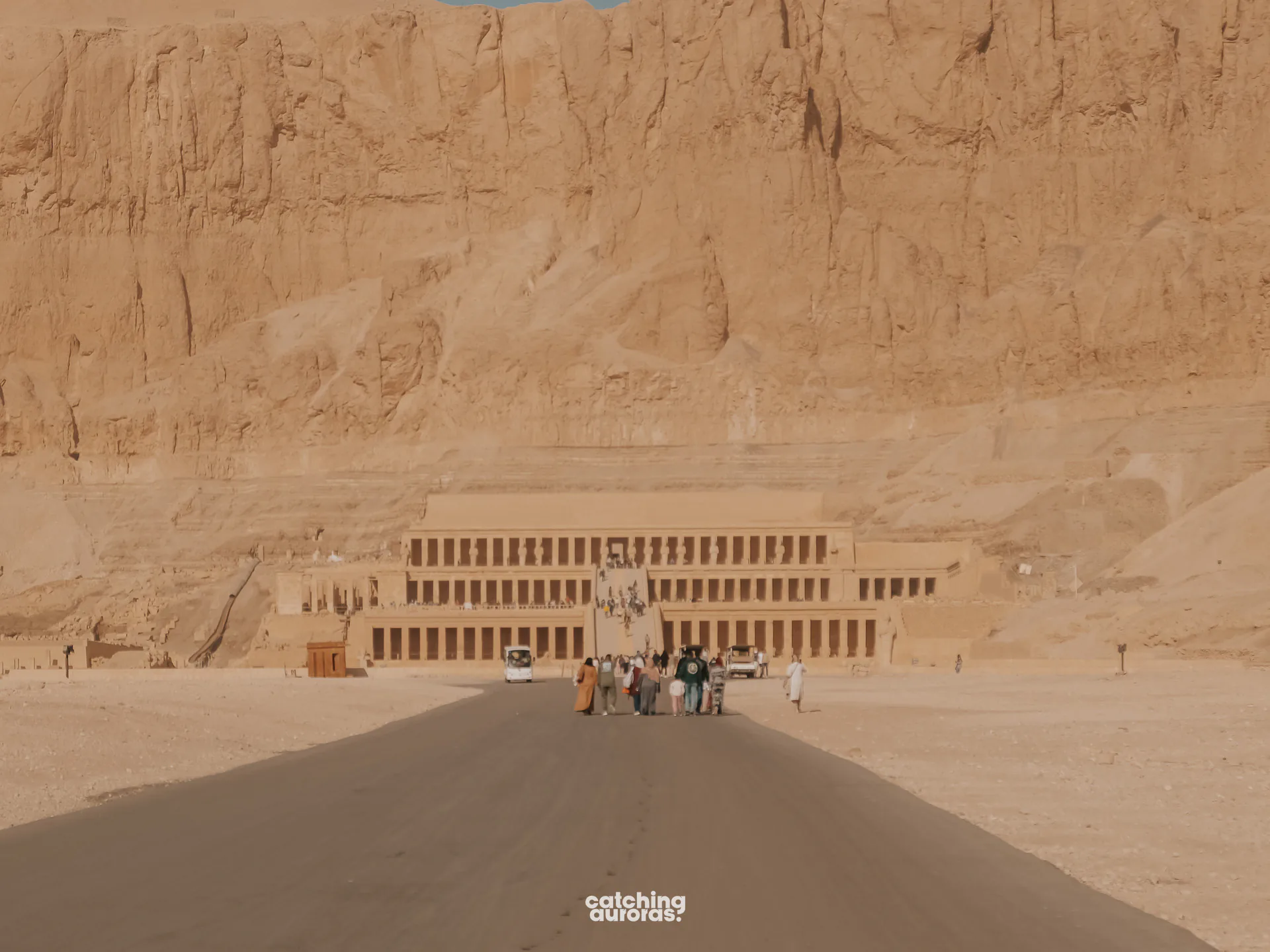 Queen Hatshepshut temple on the West Bank of Luxor Egypt