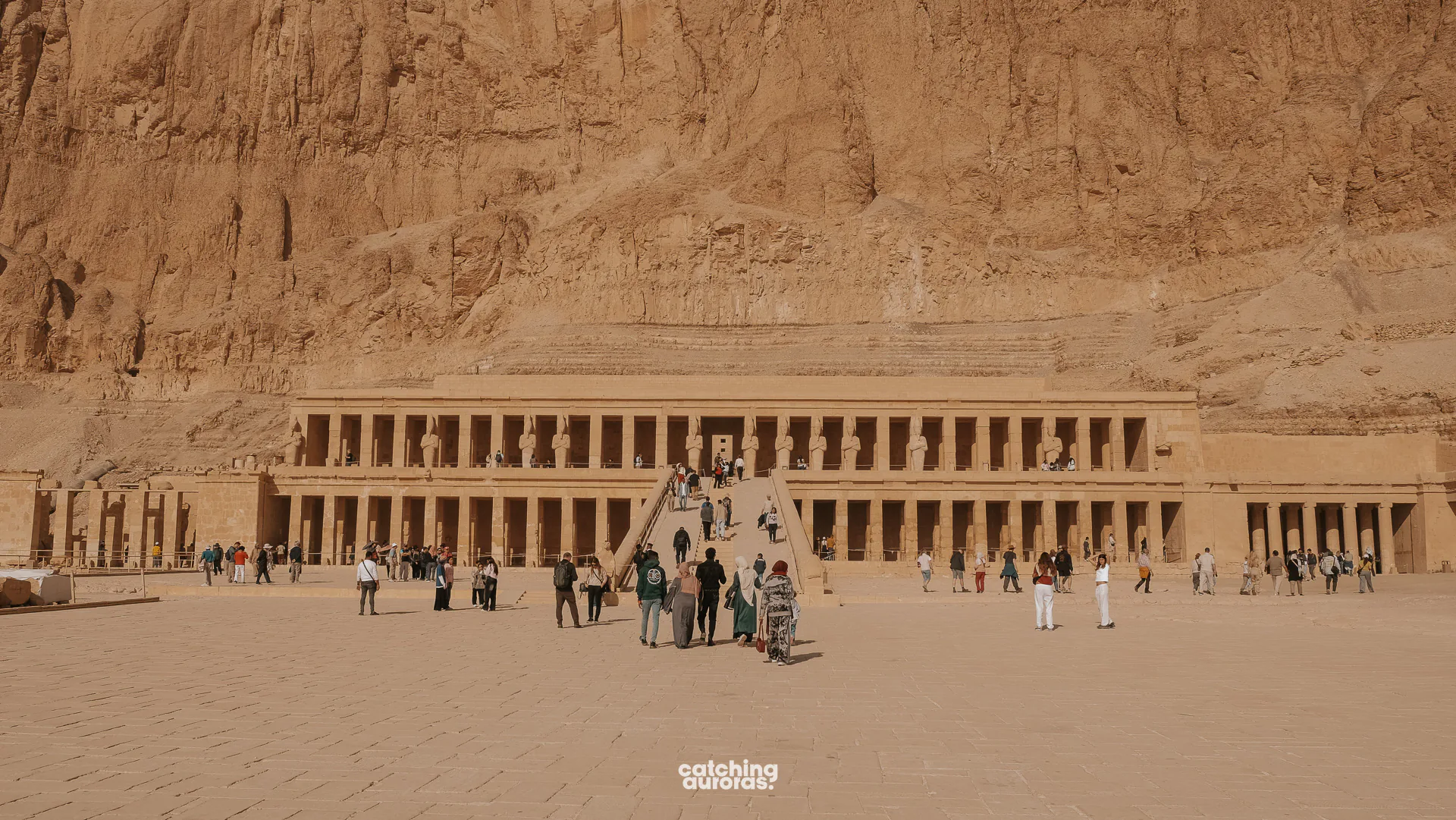 Queen Hatshepshut temple on the West Bank of Luxor, Egypt