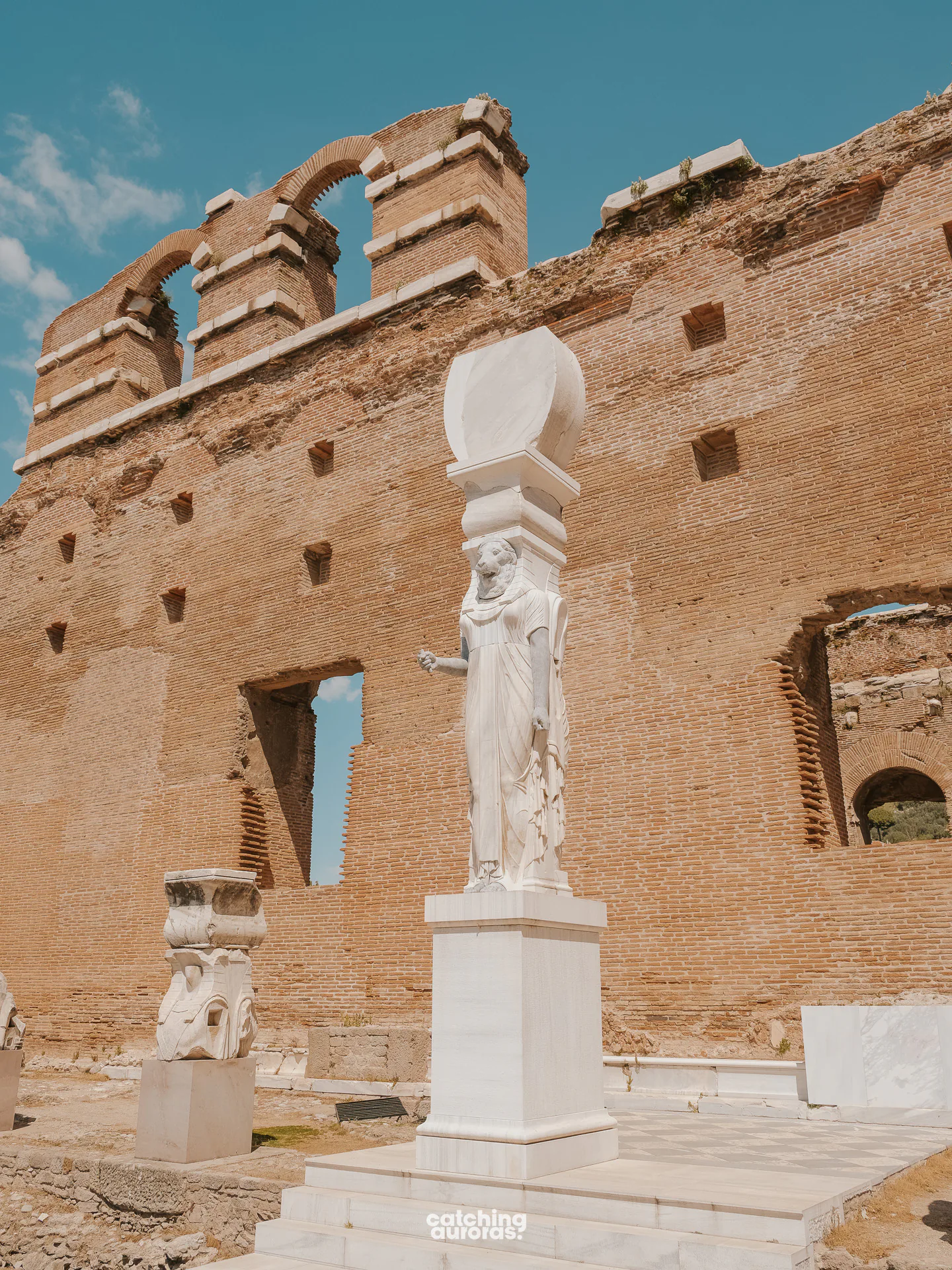Red Basilica, Pergamon bergama, Turkey