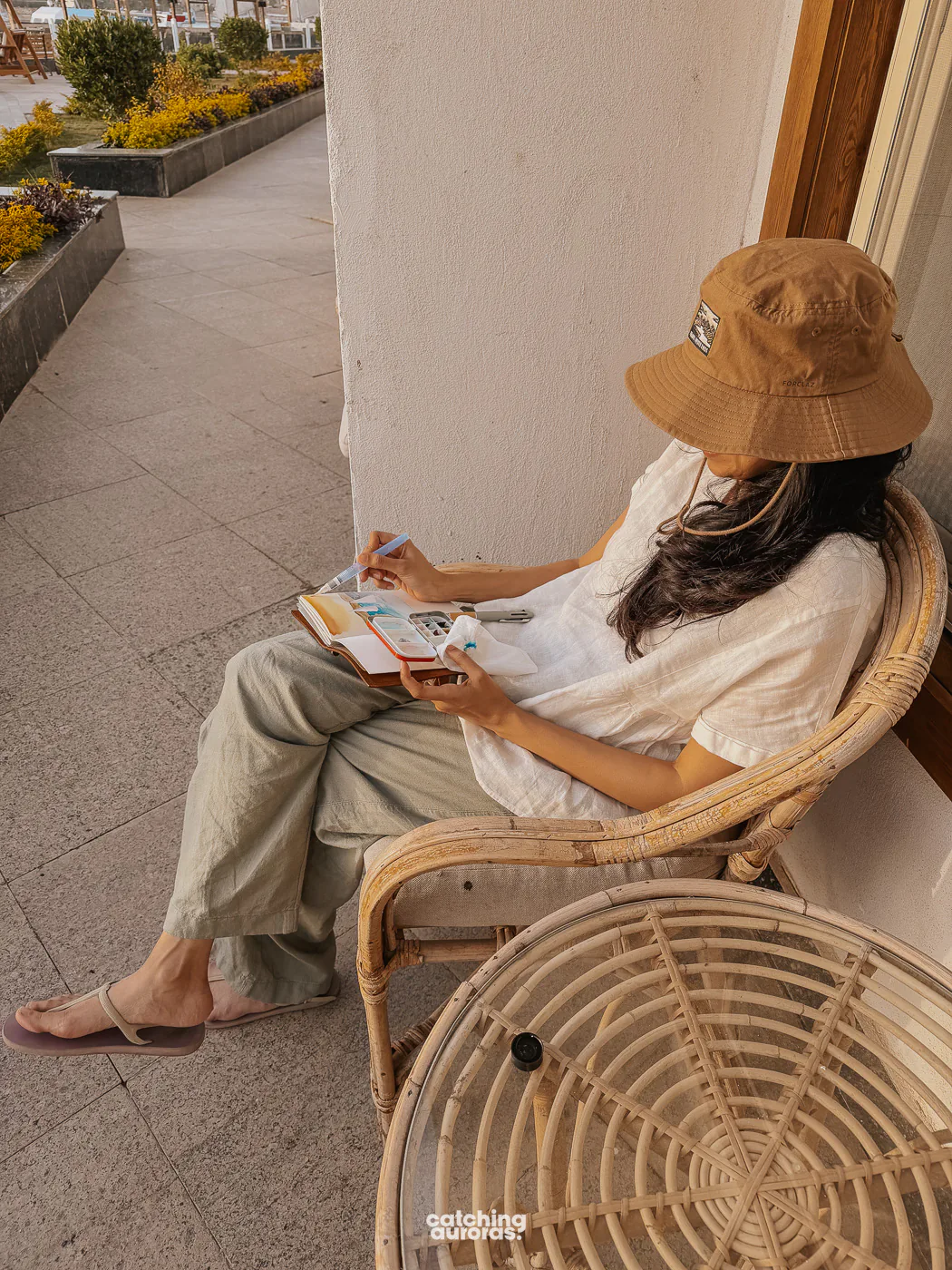 Relaxing by the Nile in Aswan, Egypt