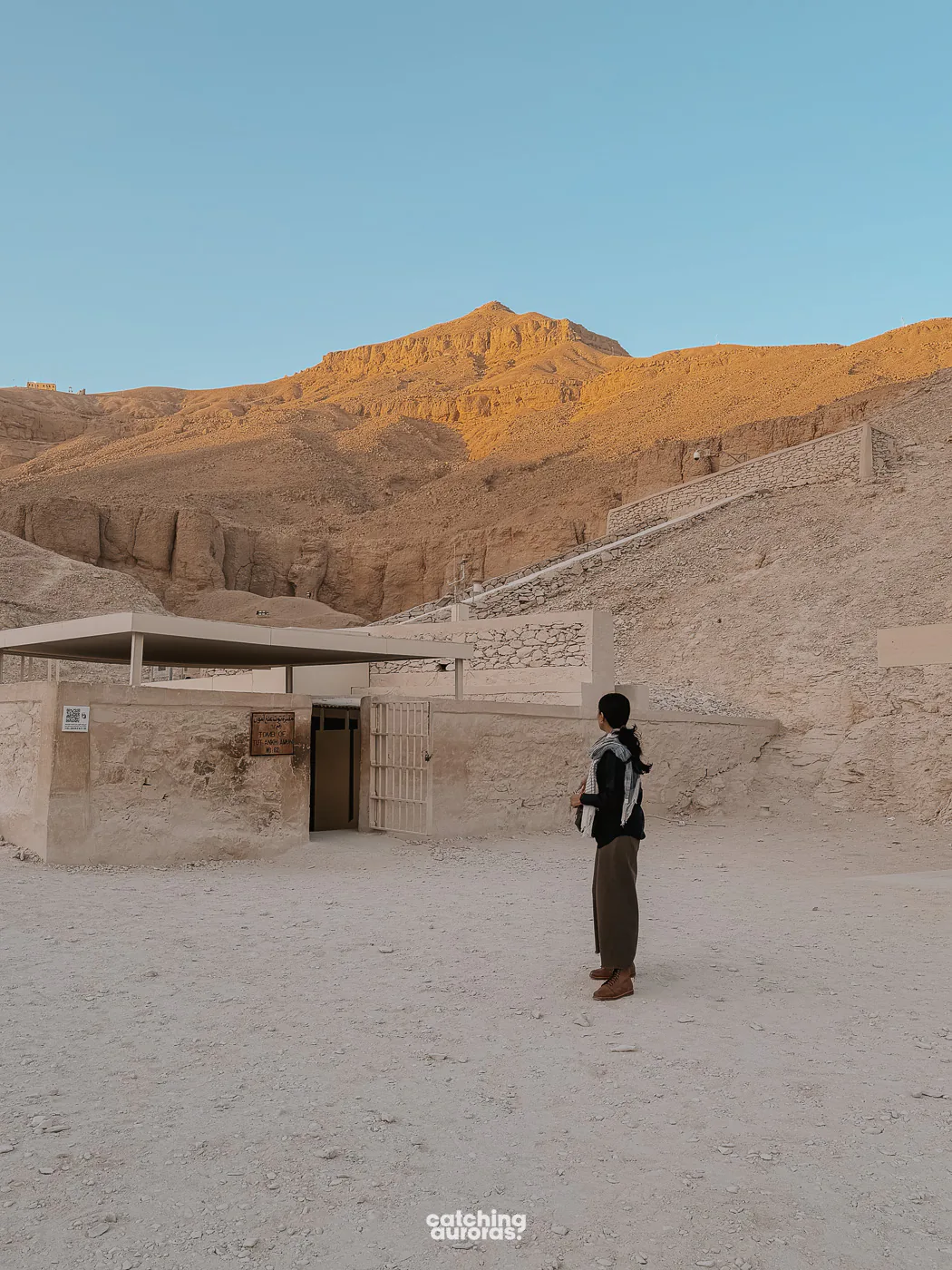 The famous tomb of Tutankhamun in Valley of the Kings, Luxor