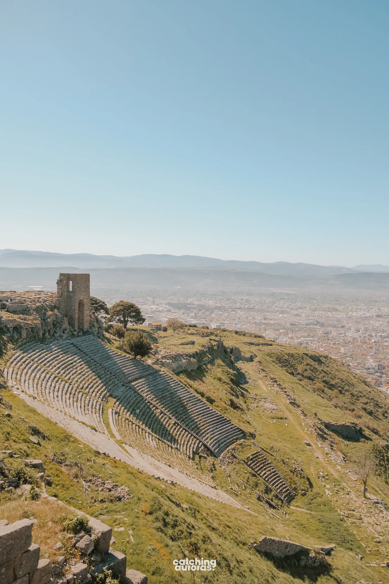 The Theatre in Pergamon Acropolis, Turkey