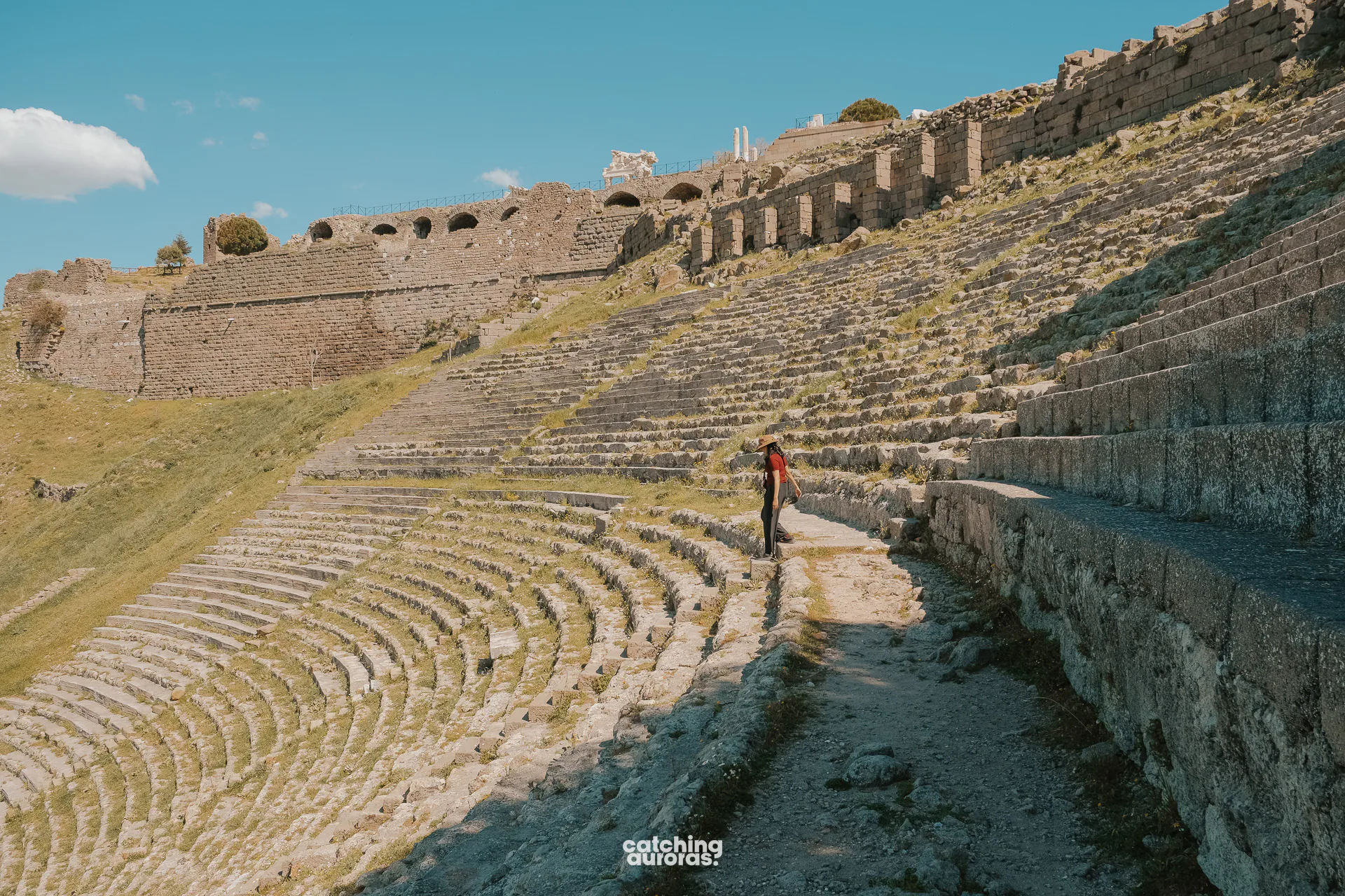 The Theatre in Pergamon Acropolis, Turkey
