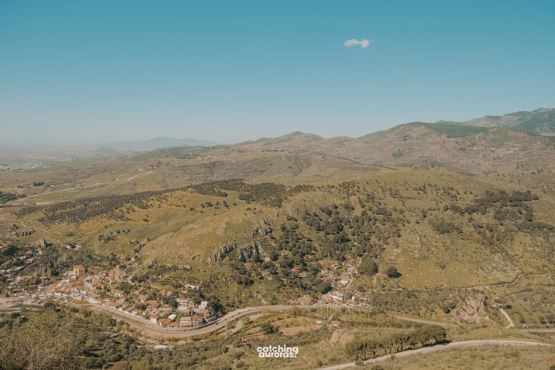 View of Bergama from Akropolis