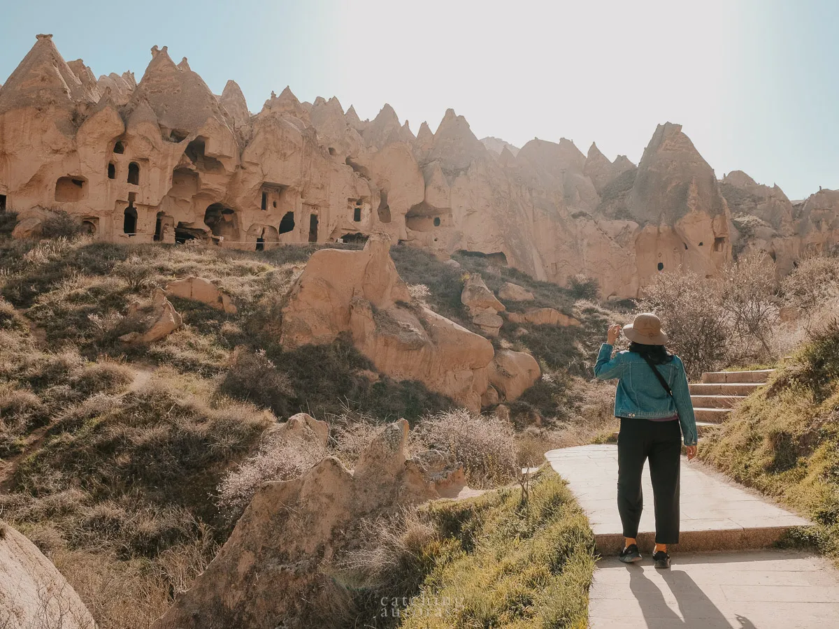 Walking through history at the Zelve Open Air Museum